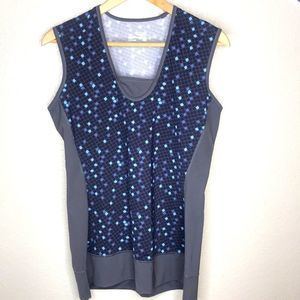 Jockey Athletic Tank Top Gray Blue